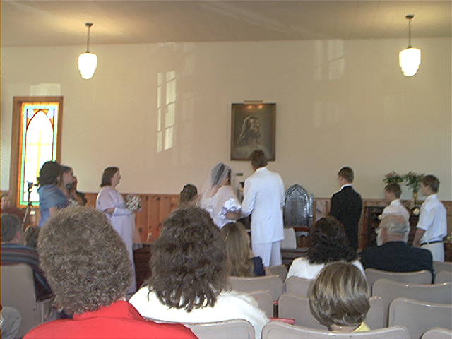 Wedding Ceremony: And the Hand of the Lord was with them.